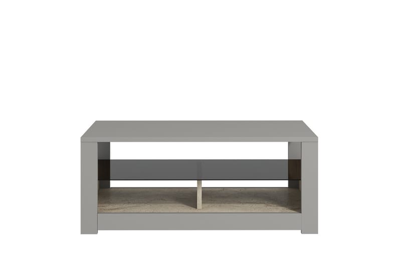 Griselda Soffbord 90 cm - Grå/Travertin - Möbler - Vardagsrum - Soffbord & vardagsrumsbord - Soffbord