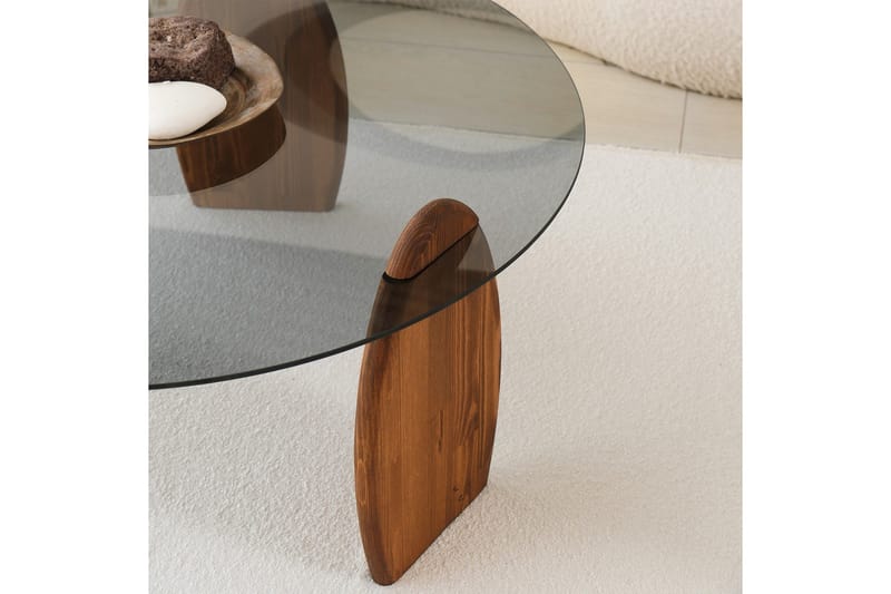 Guinn Soffbord 90 cm - Brun - Möbler - Vardagsrum - Soffbord & vardagsrumsbord - Soffbord