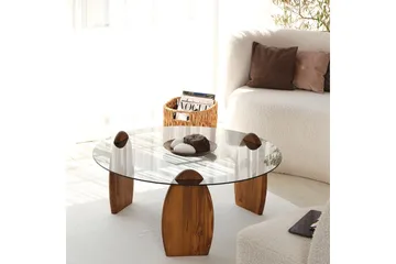 Guinn Soffbord 90 cm - Brun - Möbler - Vardagsrum - Soffbord & vardagsrumsbord - Soffbord
