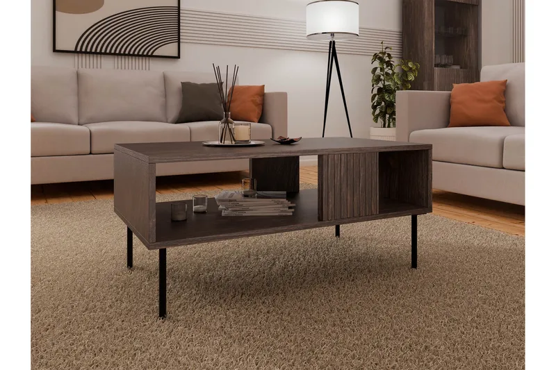 Hammarstrand Soffbord 100 cm - Valnöt - Möbler - Vardagsrum - Soffbord & vardagsrumsbord - Soffbord