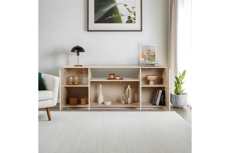 Hano Konsollbord 180 cm - Mörkgrå - Möbler - Vardagsrum - Soffbord & vardagsrumsbord - Avlastningsbord & konsolbord