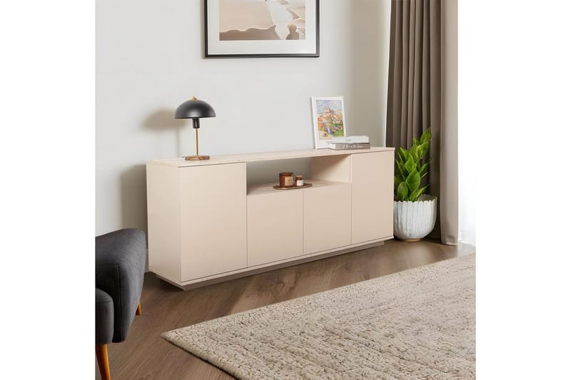 Hano Konsollbord 180 cm - Mörkgrå - Möbler - Vardagsrum - Soffbord & vardagsrumsbord - Avlastningsbord & konsolbord