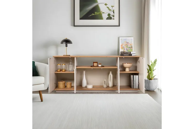 Hano Konsollbord 180 cm - Natur - Möbler - Vardagsrum - Soffbord & vardagsrumsbord - Avlastningsbord & konsolbord