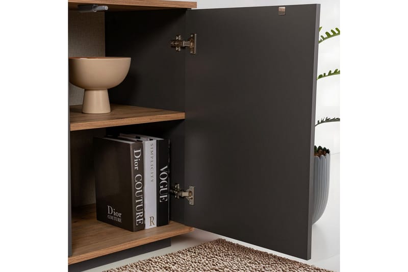 Hano Konsollbord 180 cm - Natur/Antracit - Möbler - Vardagsrum - Soffbord & vardagsrumsbord - Avlastningsbord & konsolbord