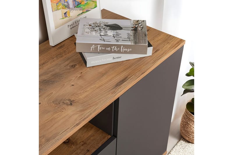 Hano Konsollbord 180 cm - Natur/Antracit - Möbler - Vardagsrum - Soffbord & vardagsrumsbord - Avlastningsbord & konsolbord