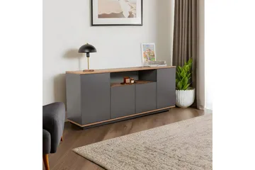 Hano Konsollbord 180 cm - Natur/Antracit - Möbler - Vardagsrum - Soffbord & vardagsrumsbord - Avlastningsbord & konsolbord