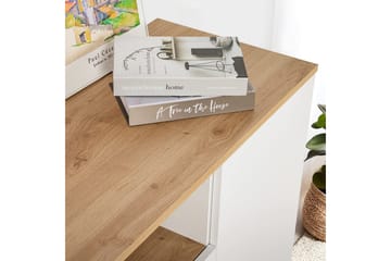 Hano Konsollbord 180 cm - Natur/Vit - Möbler - Vardagsrum - Soffbord & vardagsrumsbord - Avlastningsbord & konsolbord