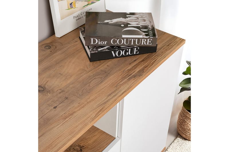 Hano Konsollbord 180 cm - Natur/Vit - Möbler - Vardagsrum - Soffbord & vardagsrumsbord - Avlastningsbord & konsolbord