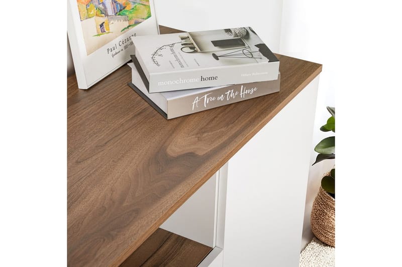 Hano Konsollbord 180 cm - Natur/Vit - Möbler - Vardagsrum - Soffbord & vardagsrumsbord - Avlastningsbord & konsolbord