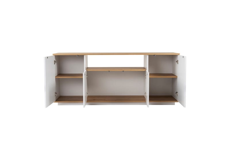 Hano Konsollbord 180 cm - Natur/Vit - Möbler - Vardagsrum - Soffbord & vardagsrumsbord - Avlastningsbord & konsolbord