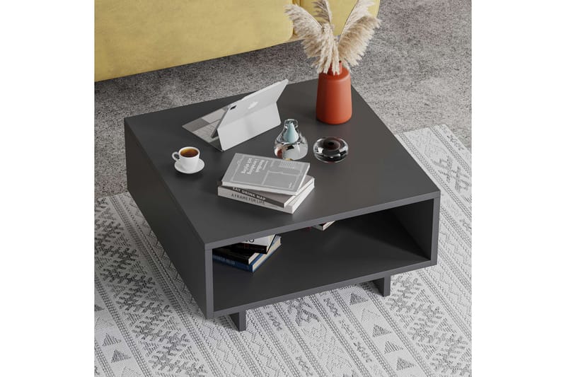 Hapeila Soffbord 60 cm - Antracit - Möbler - Vardagsrum - Soffbord & vardagsrumsbord - Soffbord