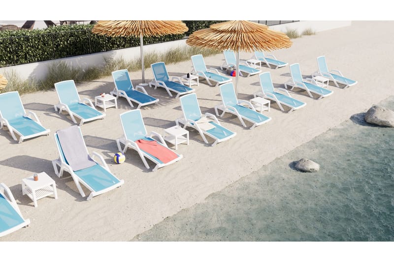 Harb Soffbord 43 cm - Ivory/Vit - Möbler - Vardagsrum - Soffbord & vardagsrumsbord - Soffbord