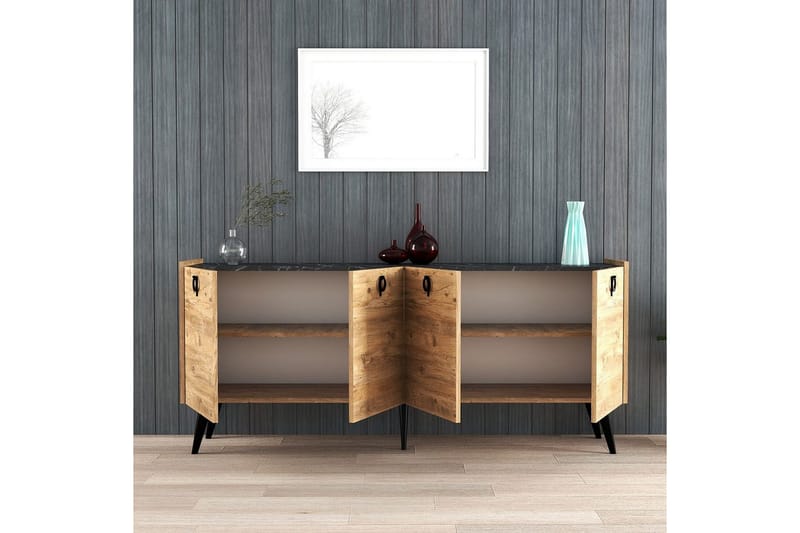 Harli Konsollbord 180 cm - Natur - Möbler - Vardagsrum - Soffbord & vardagsrumsbord - Avlastningsbord & konsolbord