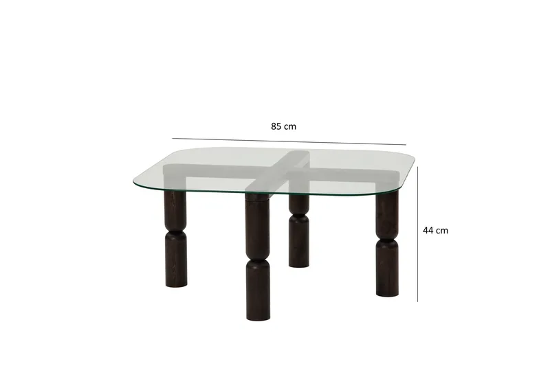 Harman Soffbord 80 cm - Antracit - Möbler - Vardagsrum - Soffbord & vardagsrumsbord - Soffbord