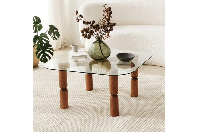 Harman Soffbord 80 cm - Valnöt - Möbler - Vardagsrum - Soffbord & vardagsrumsbord - Soffbord