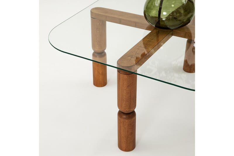 Harman Soffbord 80 cm - Valnöt - Möbler - Vardagsrum - Soffbord & vardagsrumsbord - Soffbord