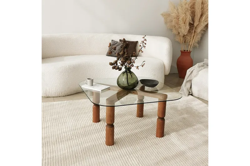 Harman Soffbord 80 cm - Valnöt - Möbler - Vardagsrum - Soffbord & vardagsrumsbord - Soffbord