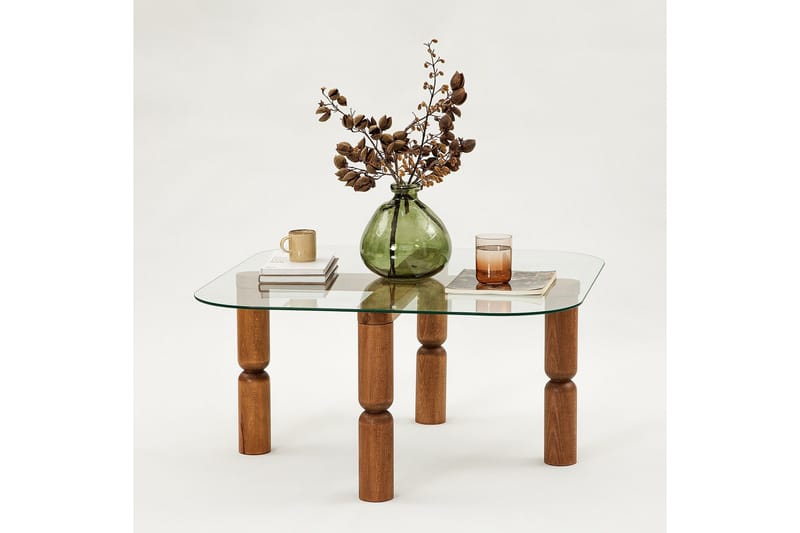 Harman Soffbord 80 cm - Valnöt - Möbler - Vardagsrum - Soffbord & vardagsrumsbord - Soffbord