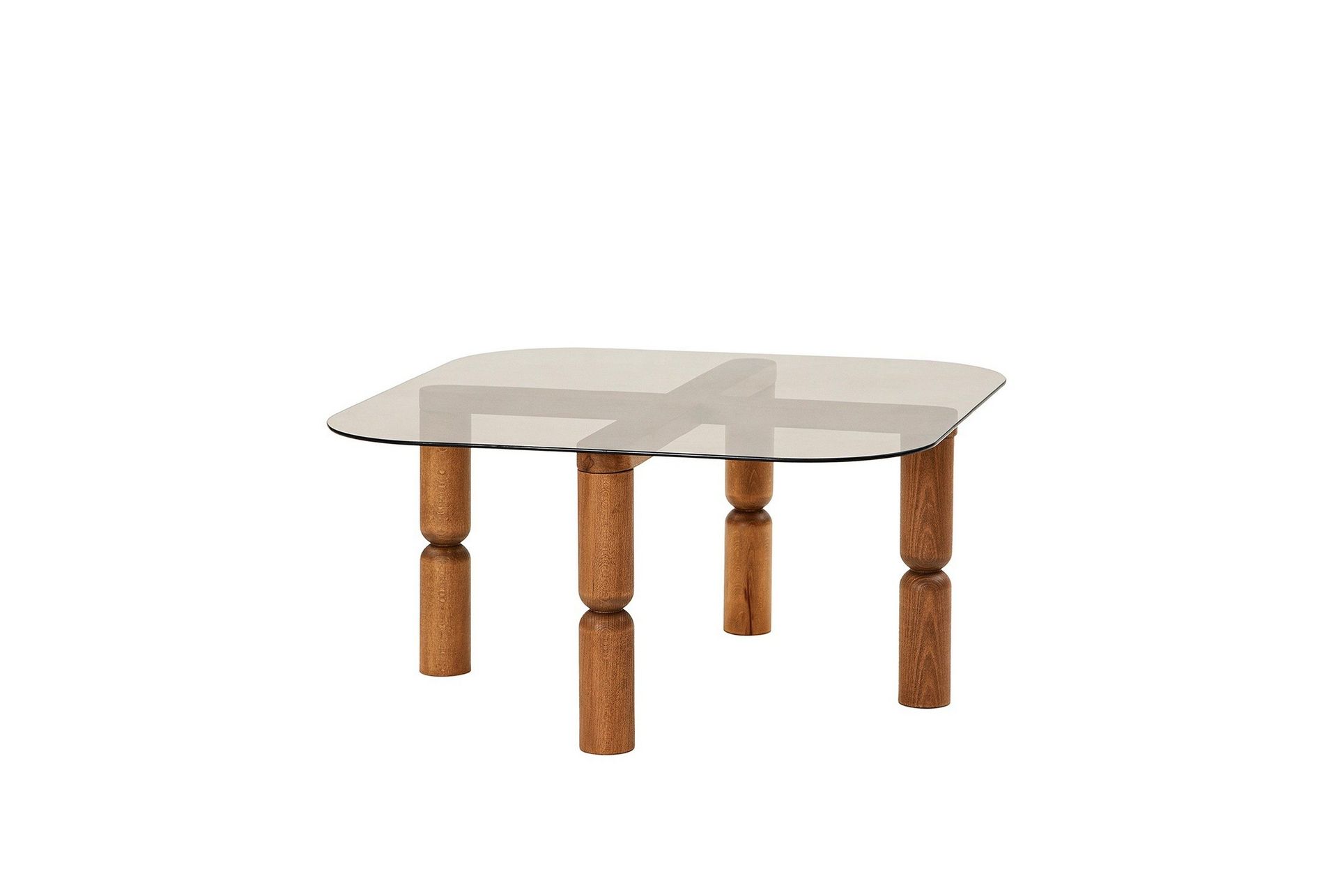 Harman Soffbord 80 cm - Valn&ouml;t/Brons