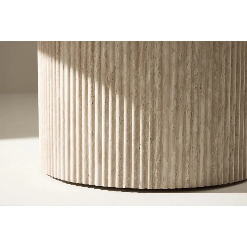 Härön Soffbord 80 cm - Beige - Möbler - Vardagsrum - Soffbord & vardagsrumsbord - Soffbord