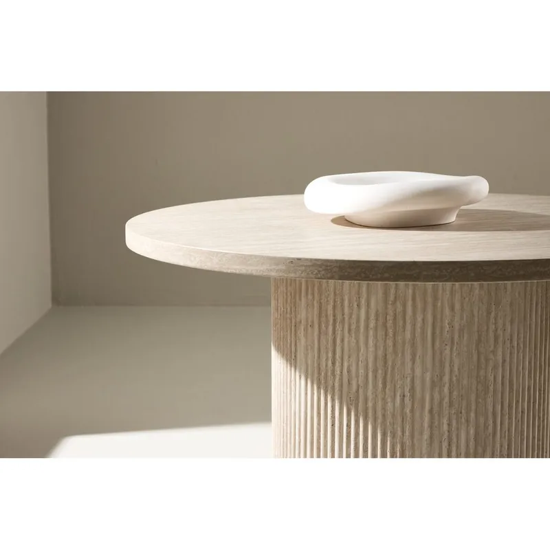 Härön Soffbord 80 cm - Beige - Möbler - Vardagsrum - Soffbord & vardagsrumsbord - Soffbord