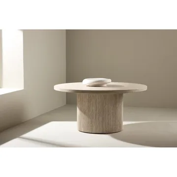 Härön Soffbord 80 cm - Beige - Möbler - Vardagsrum - Soffbord & vardagsrumsbord - Soffbord
