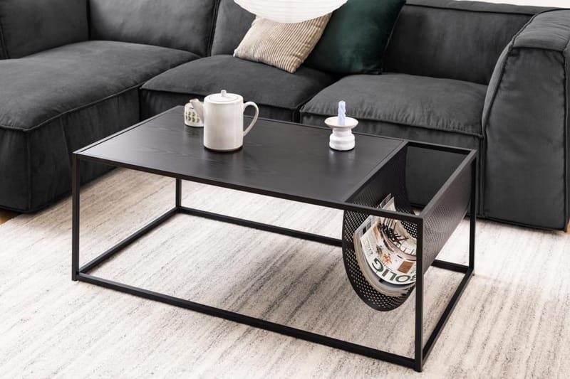 Hartsoe Soffbord 60 cm - Svart - Möbler - Vardagsrum - Soffbord & vardagsrumsbord - Soffbord