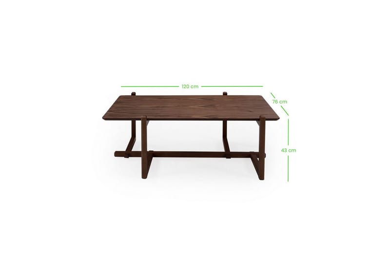 Harven Soffbord 120 cm - Mediumfärgat trä - Möbler - Vardagsrum - Soffbord & vardagsrumsbord - Soffbord