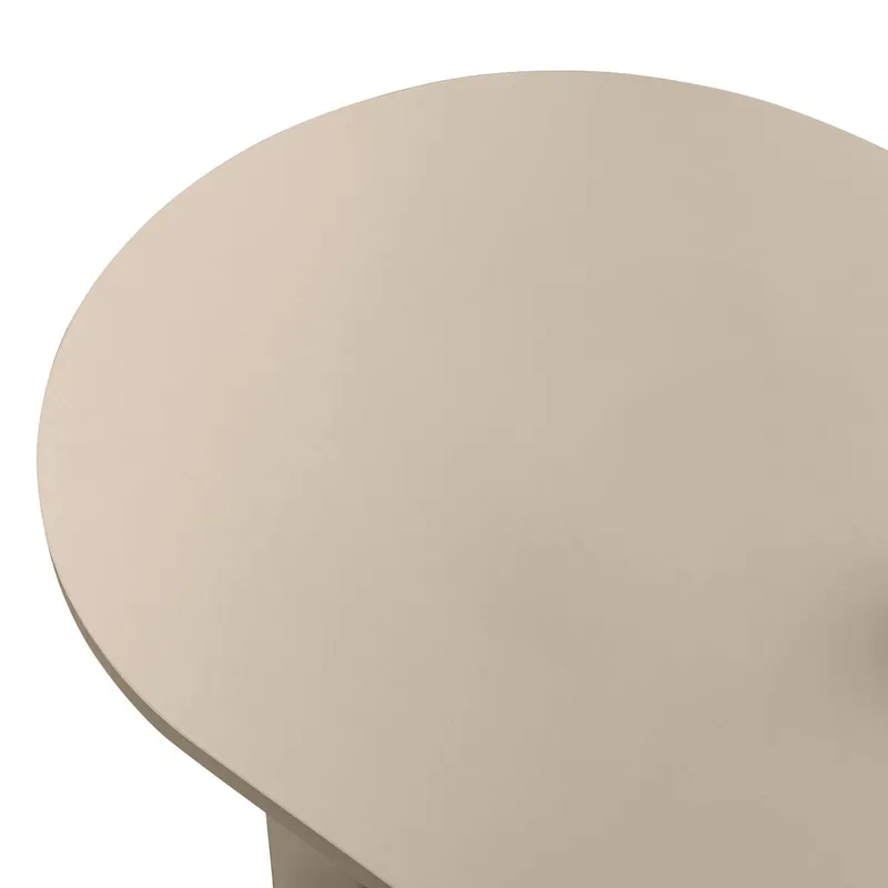 Hasina Soffbord 119 cm Oval - Mink - Möbler - Vardagsrum - Soffbord & vardagsrumsbord - Soffbord