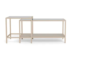 Hasslevik Soffbord 90 cm - Klar/Grå - Möbler - Vardagsrum - Soffbord & vardagsrumsbord - Soffbord
