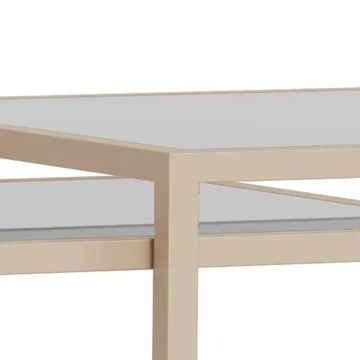 Hasslevik Soffbord 90 cm - Klar/Grå - Möbler - Vardagsrum - Soffbord & vardagsrumsbord - Soffbord
