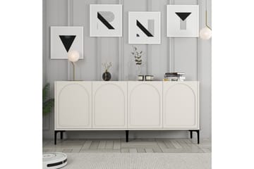 Hazim Konsollbord 180 cm - Cream/Svart - Möbler - Vardagsrum - Soffbord & vardagsrumsbord - Avlastningsbord & konsolbord