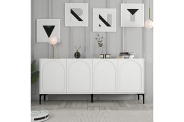 Hazim Konsollbord 180 cm - Vit/Svart - Möbler - Vardagsrum - Soffbord & vardagsrumsbord - Avlastningsbord & konsolbord