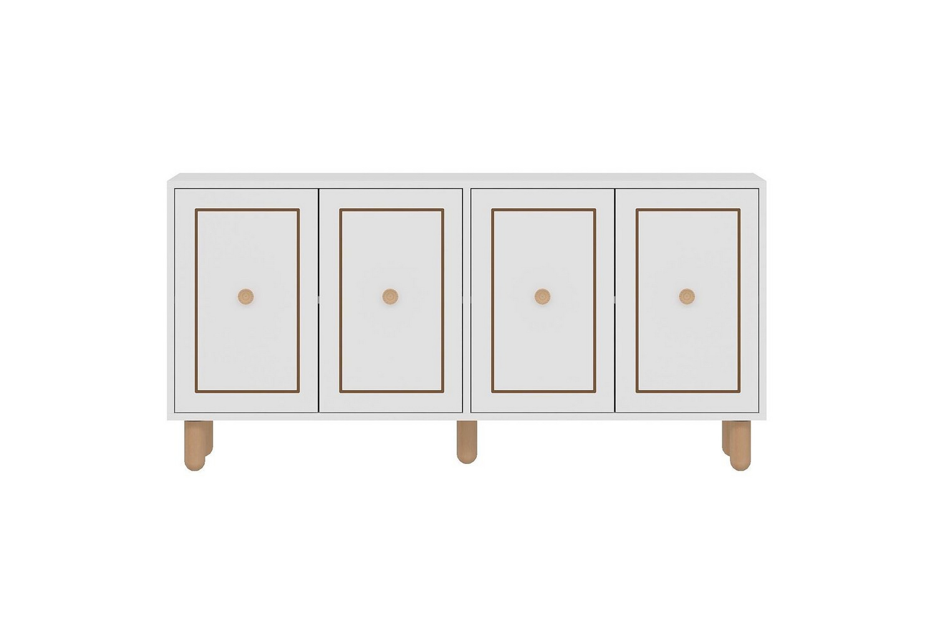 hearst konsollbord 150 cm - vit