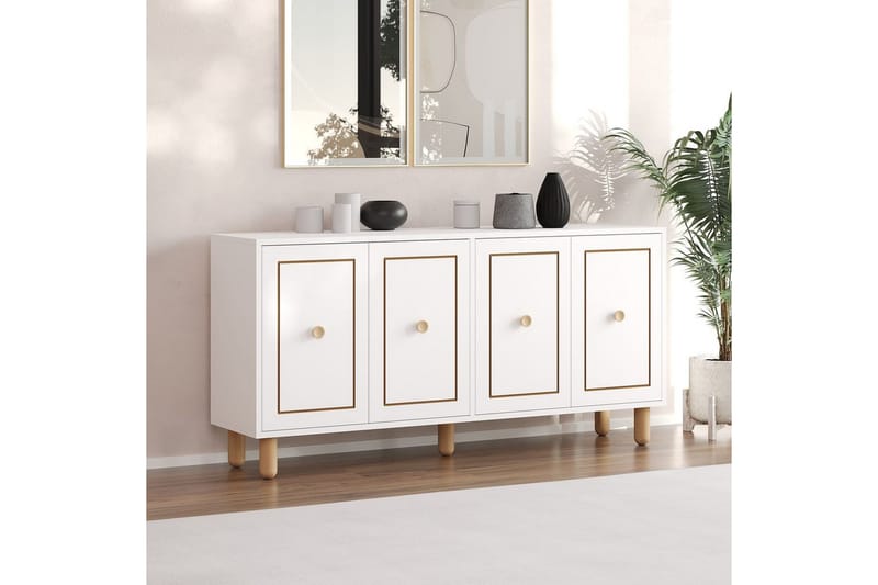 Hearst Konsollbord 150 cm - Vit - Möbler - Vardagsrum - Soffbord & vardagsrumsbord - Avlastningsbord & konsolbord