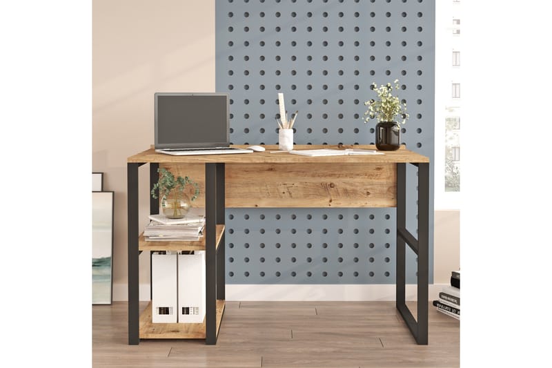 HITESH Skrivbord 60x120 cm Mörkblå - Skrivbord - Bord