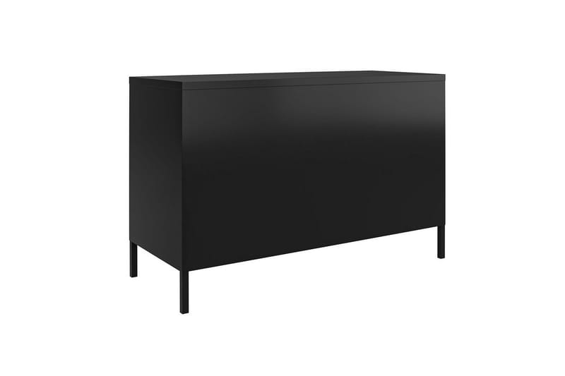 Högskåp Mission District 100x40x64 cm, Svart - 100x40x64 cm, Svart - Förvaring - Förvaringsmöbler - Byrå