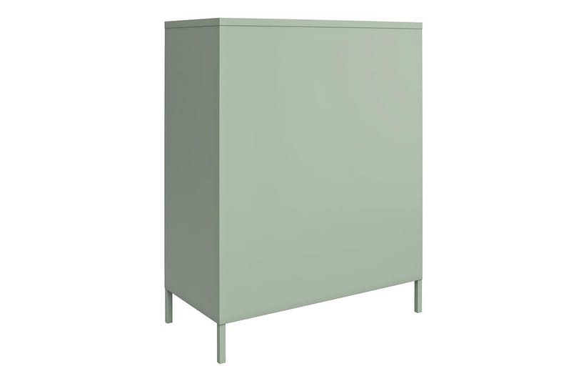 Högskåp Mission District 40x80x102 cm, Blekt Grön - 40x80x102 cm, Blekt Grön - Förvaring - Förvaringsmöbler - Byrå