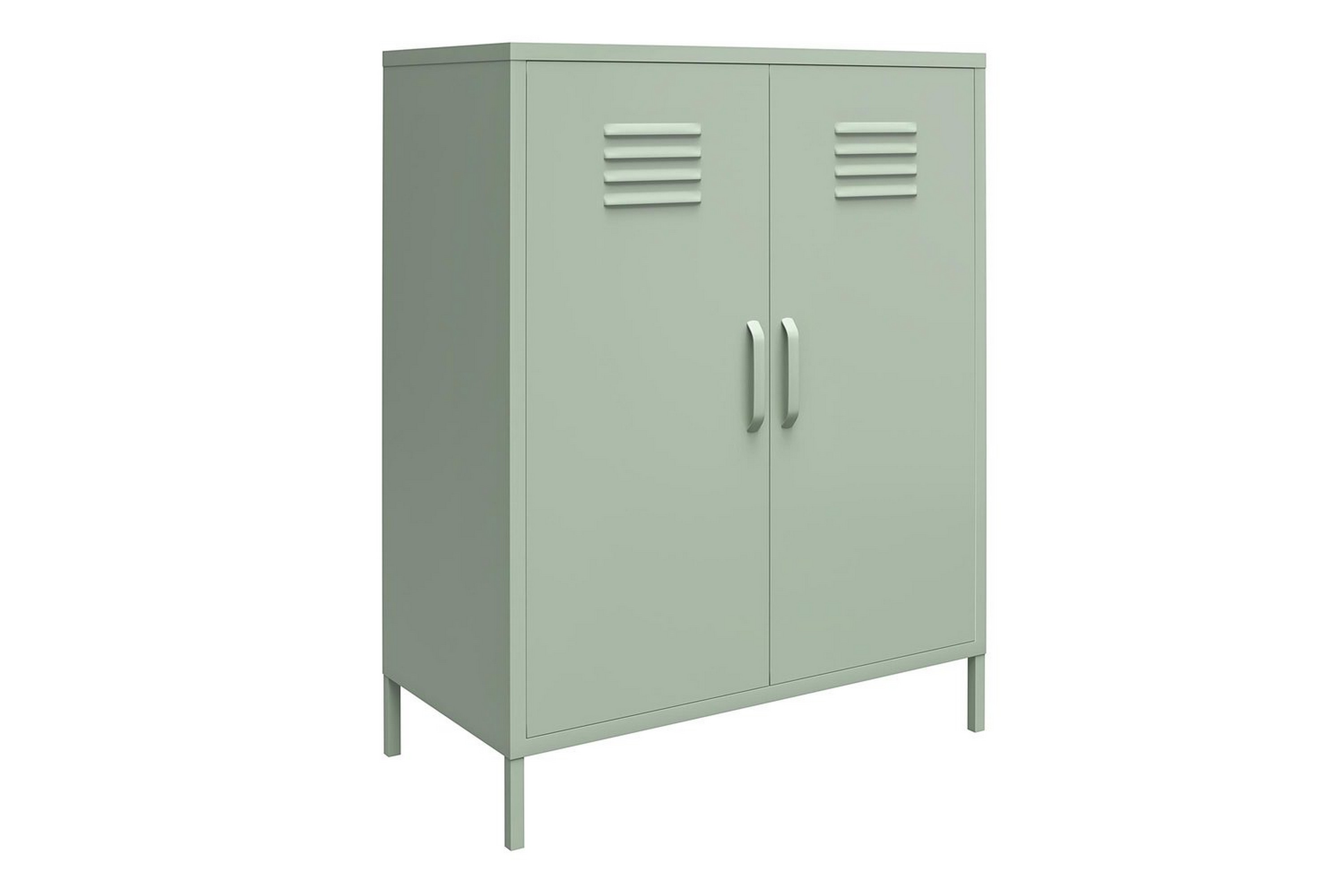 högskåp mission district 40x80x102 cm, blekt grön - 40x80x102 cm, blekt grön