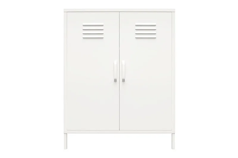 Högskåp Mission District 40x80x102 cm, Vit - 40x80x102 cm, Vit - Möbler - Vardagsrum - Soffbord & vardagsrumsbord - Avlastningsbord & konsolbord