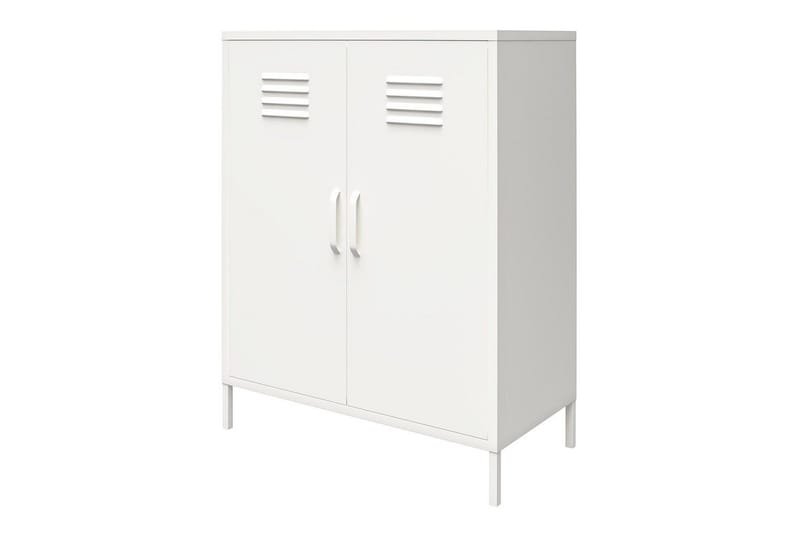 Högskåp Mission District 40x80x102 cm, Vit - 40x80x102 cm, Vit - Möbler - Vardagsrum - Soffbord & vardagsrumsbord - Avlastningsbord & konsolbord