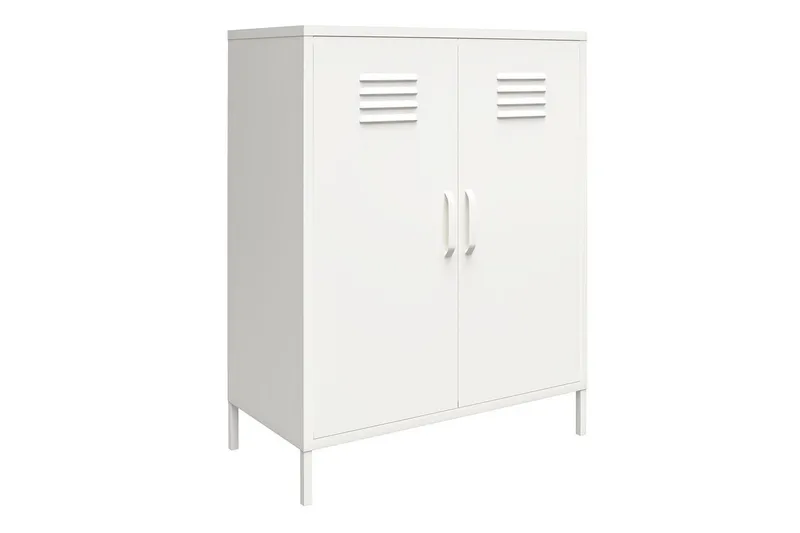 Högskåp Mission District 40x80x102 cm, Vit, 40x80x102 cm, Vit