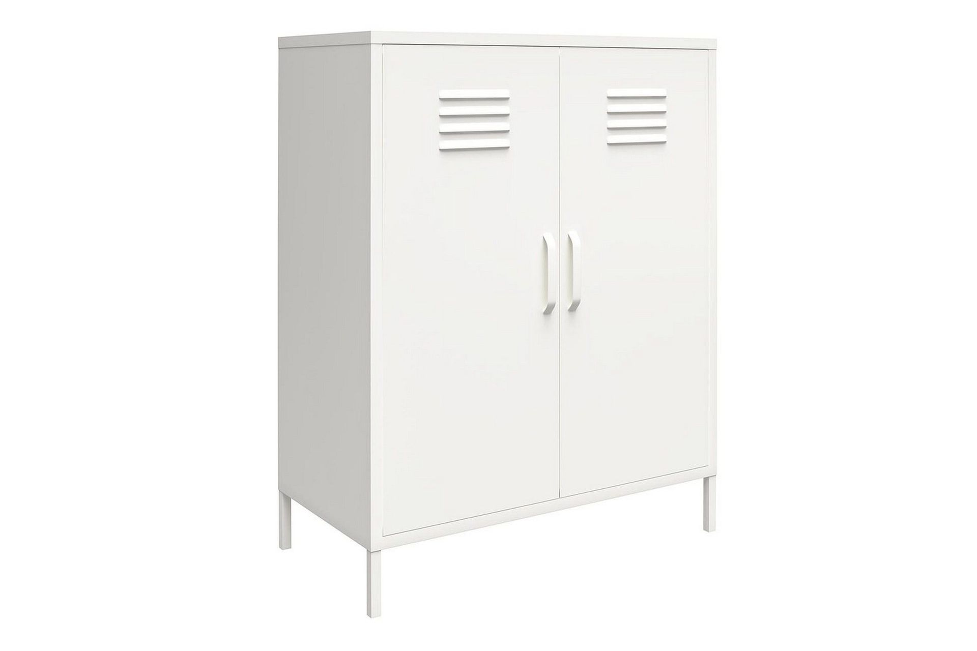 H&ouml;gsk&aring;p Mission District 40x80x102 cm, Vit - 40x80x102 cm, Vit