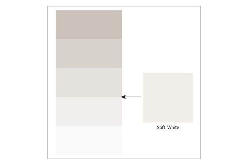 Högskåp Mission District 40x80x102 cm, Vit - 40x80x102 cm, Vit - Möbler - Vardagsrum - Soffbord & vardagsrumsbord - Avlastningsbord & konsolbord