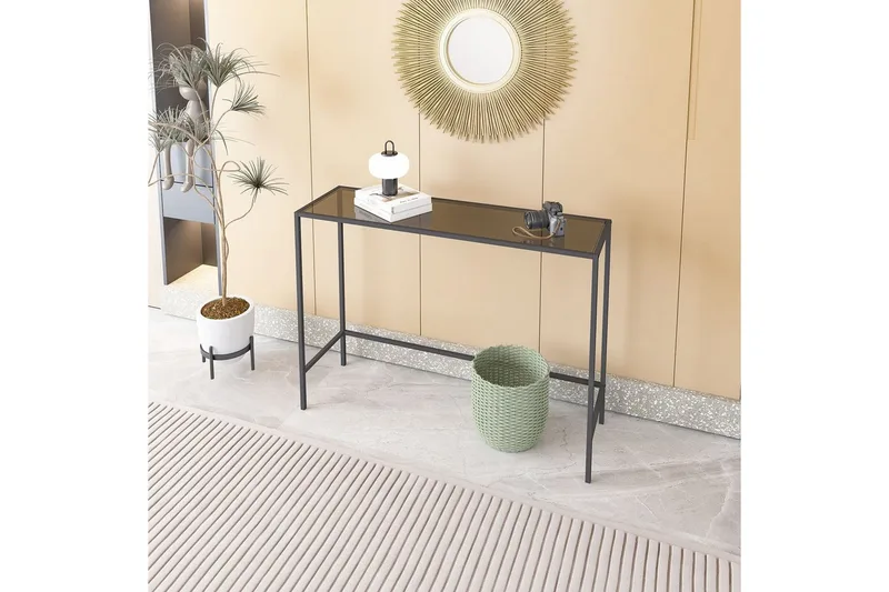 Horacio Sidobord - Svart - Möbler - Vardagsrum - Soffbord & vardagsrumsbord - Brickbord