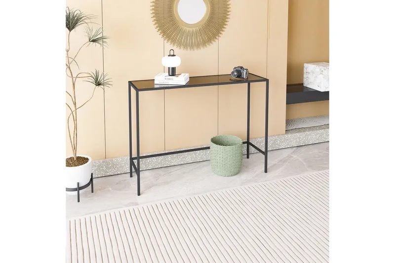 Horacio Sidobord - Svart - Möbler - Vardagsrum - Soffbord & vardagsrumsbord - Brickbord