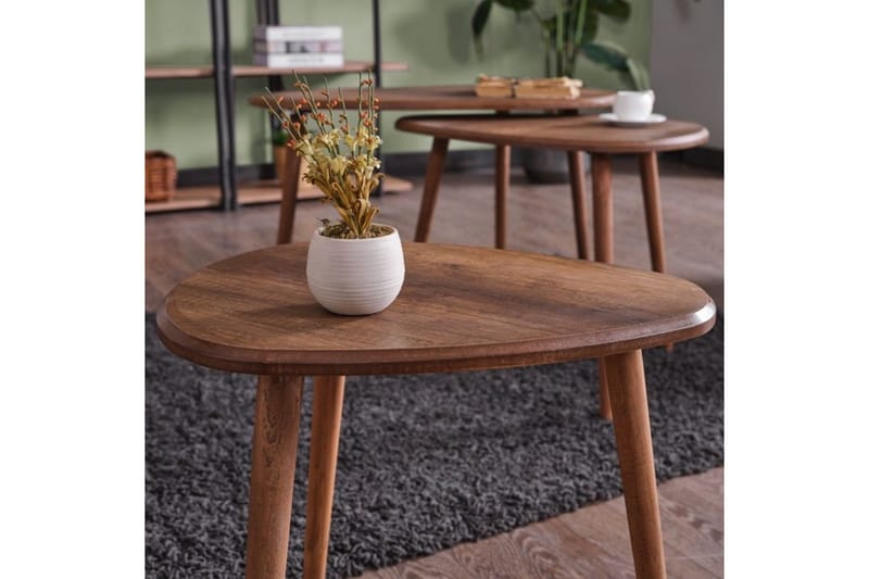 Horatio Satsbord 80 cm - Sand - Möbler - Vardagsrum - Soffbord & vardagsrumsbord - Satsbord