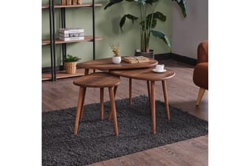 Horatio Satsbord 80 cm - Sand - Möbler - Vardagsrum - Soffbord & vardagsrumsbord - Satsbord