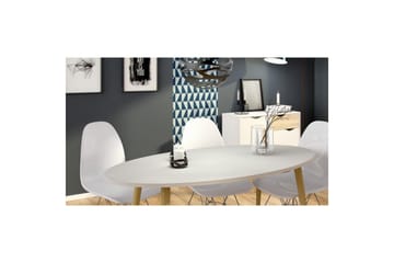 Hostafranc Skänk 98,7 cm - Vit - Förvaring - Förvaringsmöbler - Skänkar & sideboards