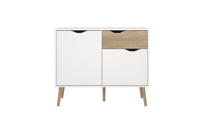 Hostafranc Skänk 98,7 cm - Vit - Förvaring - Förvaringsmöbler - Skänkar & sideboards